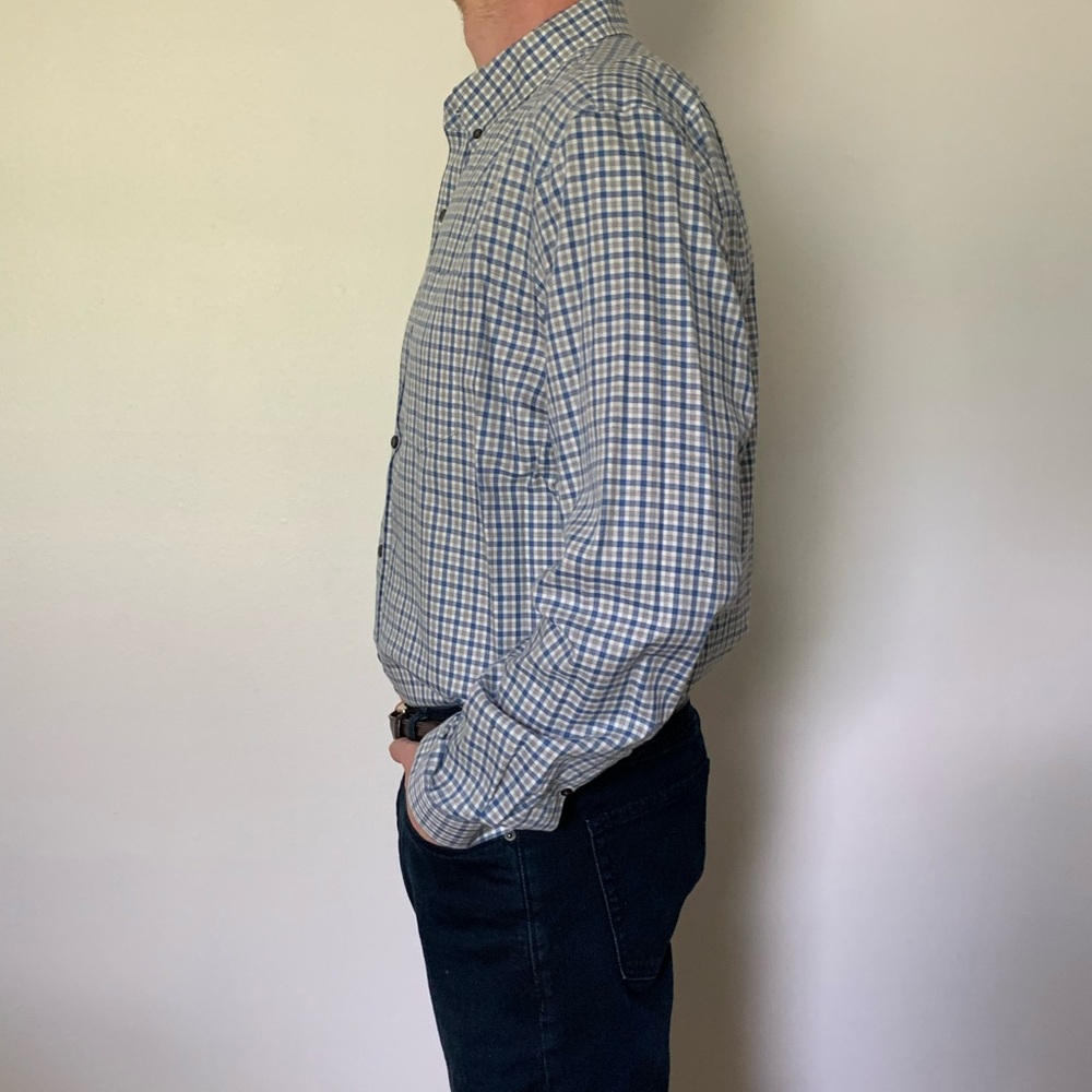 Checked L.L. Bean Button-Up 🍃 - Picture 2 of 4